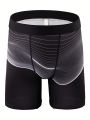 Men'S Line Pattern Printed Boxer Shorts