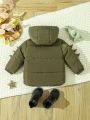Infant Boys' Winter Fun & Cute Dinosaur Shaped Thick Coat Jacket