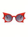 Bat Shaped Funny Decorative Glasses For Women Party Butterfly Style