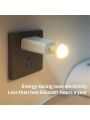 Plug in LED Night Light, Mini USB LED Light, LED Portable car Bulb, Warm White, Ideal for Bedroom(White Light)