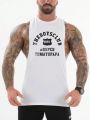 Daily&Casual Men'S Letter Printed Sports Vest
