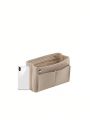 Felt Tote Organizer Detachable Compartments Purse Insert Cosmetic Organizer Insert Bag Classic Inner Portable Makeup Bag Cosmetic Make Up Accessories Tote Bag For Teen Girls Women College Students Rookies & White-collar Workers
