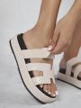 Women's Platform Wedge Sandals With High Heels