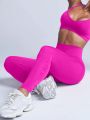 Seamless High Stretch Women's Yoga Exercise Sportswear Set