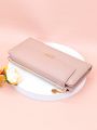 Litchi Embossed Long Wallet