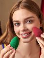 HARRY POTTER X SHEIN 4pcs/set Makeup Sponges Beauty Blenders