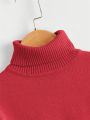 Boys' Solid Color Turtleneck Sweater (little Boy)