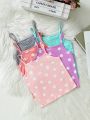 Girls' Printed Camisole Underwear Set, Multiple Pieces