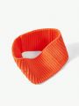 SHEIN SXY Solid Rib Knit Headband