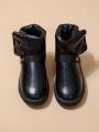 Women's Casual And Comfortable Solid Color Short Snow Boots