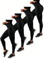 Yoga Basic Women's High Waisted Sports Leggings