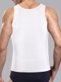 Men'S Round Neck Sleeveless Body Shaper Shirt