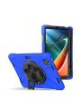 1 Pc Blue Black Compatible With Xiaomi Pad 5 11 inch Case, Shockproof Cover Compatible With mipad 5 Pro 11inch 360° rotate Case Kickstand  strap