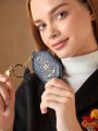 HARRY POTTER X SHEIN Blue Portable Compact Mirror
