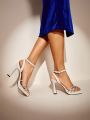 SHEIN SXY Zw-323-1 Apricot Women's High Heels
