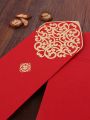 10pcs Chinese Red Envelopes, Including Lucky Money Envelops For The New Year Celebration And Wedding