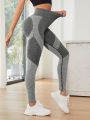 Yoga Future Color Blocking Sports Leggings For Women