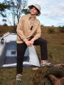 In My Nature Men's Outdoor Long Sleeve Hoodie With Kangaroo Pocket