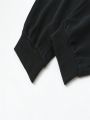 Manfinity Sporsity Men's Drawstring Elastic Cuff Solid Color Sweatpants