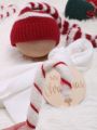 Baby Boy Solid Knit Hat & Scarf & Gloves Photography Prop