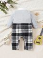 Fashionable Shirt 2 In 1 Jumpsuit For Baby Boys