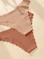 7pcs/Pack Women'S Seamless Triangle Panties