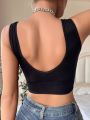Solid Color Bra Without Steel Ring