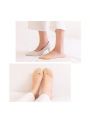 Invisible Low-cut Ice Silk Women's Socks With Sweat-absorbent Padded Forefoot