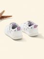 Cozy Cub Baby Girls Lace Up Hook-and-loop Fastener Strap Skate Shoes