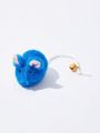 PETSIN Blue Mouse Shaped Cat Toy