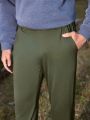 In My Nature Men's Solid Color Pocket Design Outdoor Pants