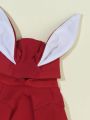 PETSIN Red Rabbit Pet Sweatshirt 1 Piece