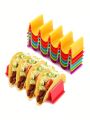 1pc Kitchen Plastic Wave Corn Holder And Taco Rack For Corn Tortillas