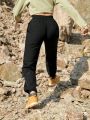 In My Nature Women's Outdoor Long Pants With Drawstring Waist And Slanted Pockets