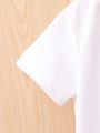 SHEIN Kids SUNSHNE 3pcs Boys' Short Sleeve Polo Shirts