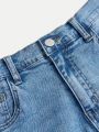 Teen Girls' Split Bootcut Jeans