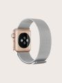 Solid Metal Watchband Compatible With Apple Watch