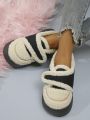 Women's Winter Plus Velvet Thick-soled Anti-cold Shoes, Fashionable Warm Snow Boots, Home Slippers