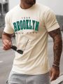 Manfinity LEGND Men's Casual Fashionable T-shirt With Letter Print