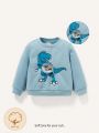 Cozy Cub Boys Baby Dinosaur Print Sweatshirt