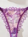 Women's Embroidery Sexy Lingerie Set