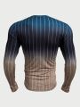 Manfinity LEGND Men's Ombre Striped T-Shirt