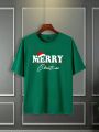 Manfinity Men's Christmas Printed Slim Fit T-shirt