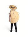 Spooktacular Creations Kids Taco/Hot Dogs Costume, Unisex One-Piece Costume for Boys, Girls Halloween Dress up, Role-Playing