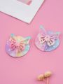 Women's Colorful Butterfly Design Nipple Cover Stickers