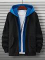 Manfinity Hypemode Men Zip Up Hooded 2 In 1 Jacket Without Tee