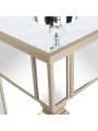 Modern Three Drawers Mirror Console Table