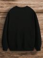 Boys' (Big) Soccer Watercolor Print Fleece Pullover Sweatshirt