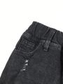 Baby Boys' Distressed Washed Denim Jeans