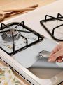 6pcs Premium Reusable Gas Range Stovetop Burner Protector Pad Liner Cover - Extra Thick 0.15mm for Cleaning Kitchen Tools